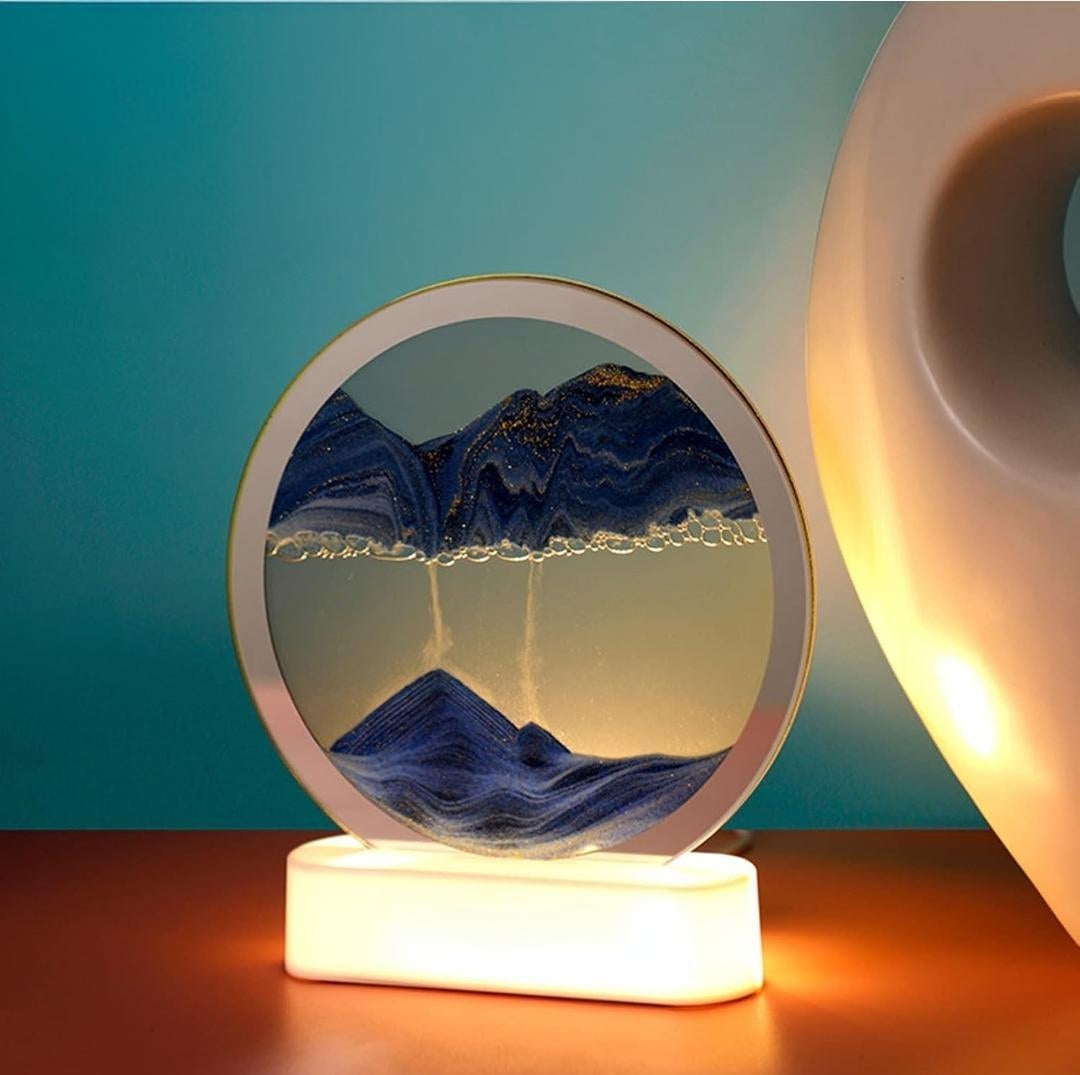 Peščana led lampa
