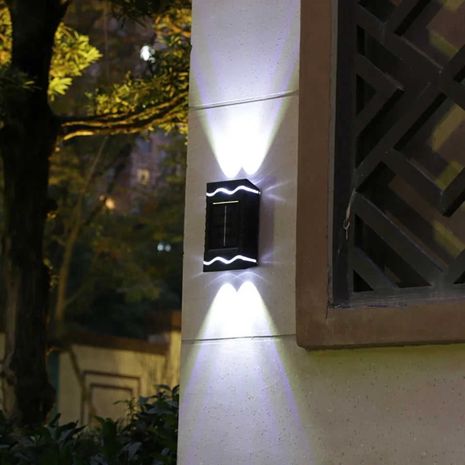 Solarne zidne laser lampe - 4 komada