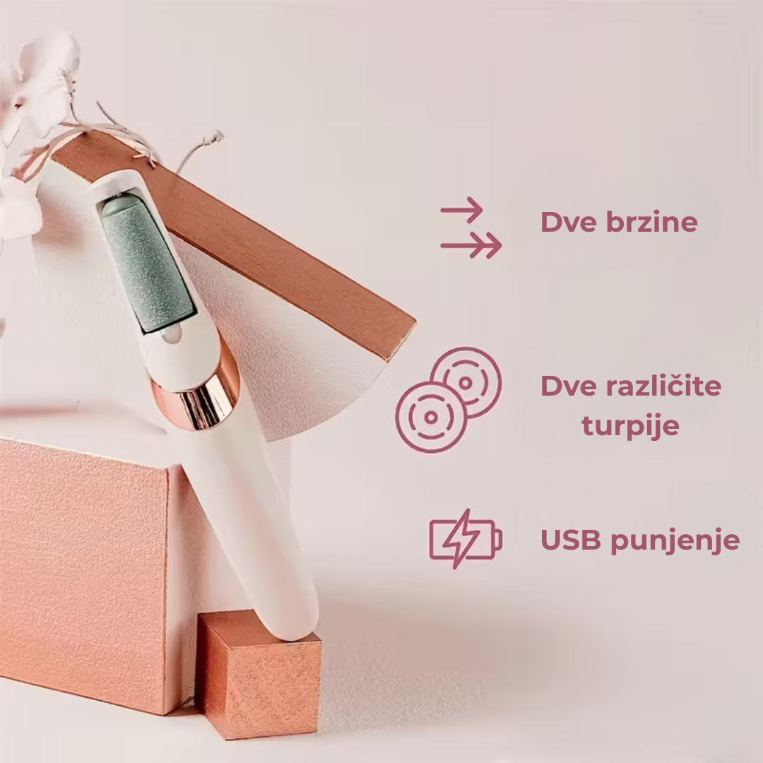 Električna turpija za stopala