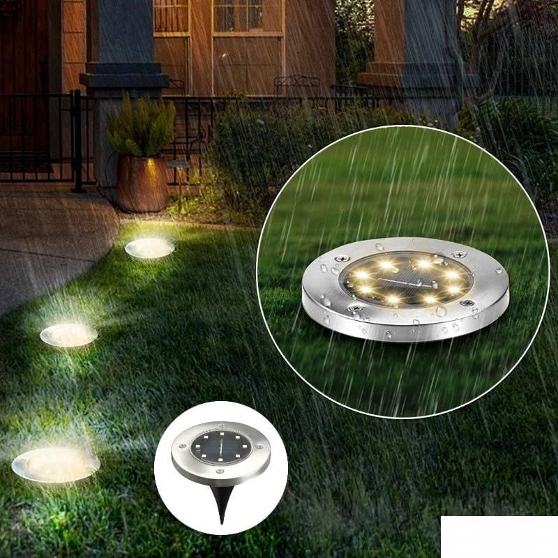 Disk Solarne Lampe - 4 komada