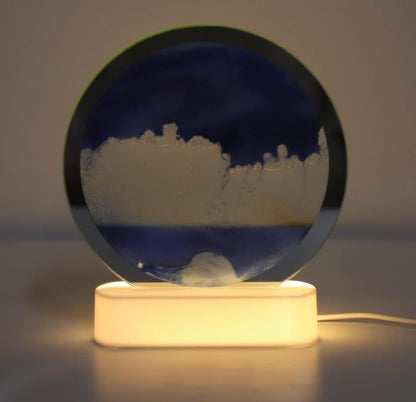 Peščana led lampa