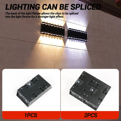 Solarne zidne lampe - 4 komada