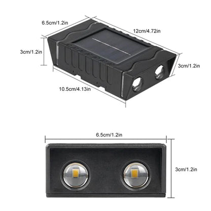 Solarne zidne lampe - 4 komada