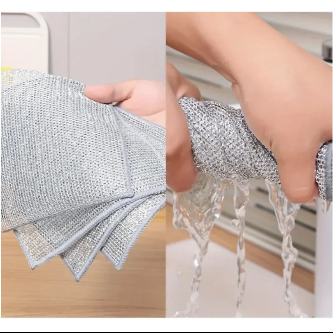 10 žičanih krpa za pranje + pasta za posuđe