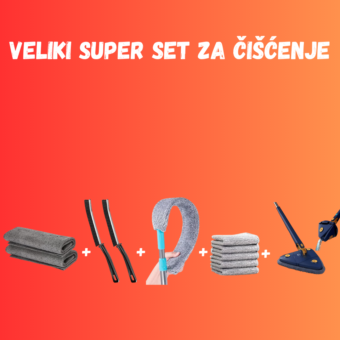 Super Set Za Čišćenje - Veliki