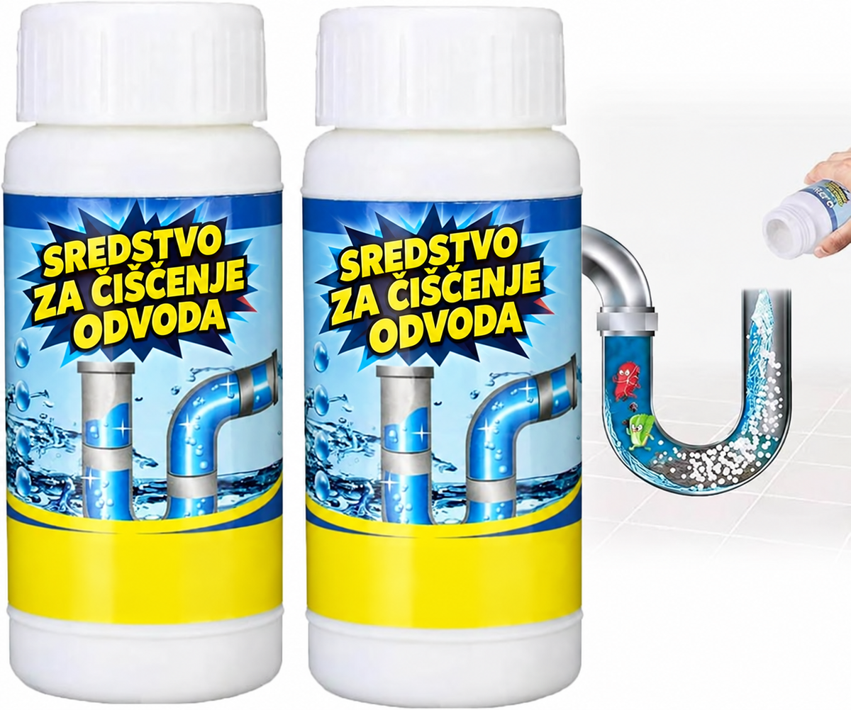 Turbo prah za odvode - 3 komada